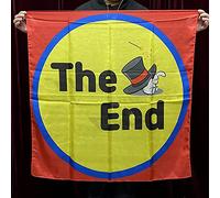 The End Silk (35 pulgadas) The End - Stage Magic Trick / Magic Trick / Magic Props / Party Trick / Magic Gimmick