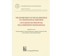 The enforcement of the ESG principles in a transnational dimension-L'attuazione dei principi ESG nella dimensione transnazionale (Università degli ... Diritto pubblico italiano e sovranazionale)