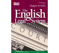 The English Legal System 7/e
