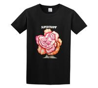 The English Rock Supertramp Supertramp O-Neck 100% Cotton Short Sleeve Unisex T-Shirt L