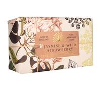 The English Soap Company, Barra de jabón Jasmine & Wild Strawberry Collection, 200 g
