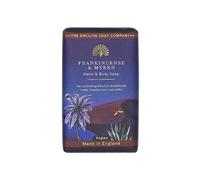 The English Soap Company Barra de jabón perfumada para manos y cuerpo de incienso y mirra, 190 g, 1 unidad, 1 barra, 1 juego, 1 pieza