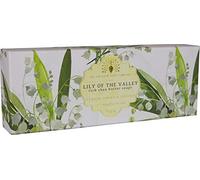 The English Soap Company, Gift Boxed Hand Soaps, Lily of the Valley, 3 x 100g
