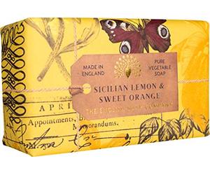 The English Soap Company, Sicilian Lemon & Sweet Orange Soap Bar, Anniversary Collection 200g