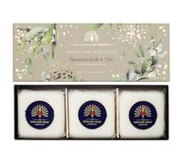The English Soap Company Under The Mistletoe Collection - Caja de regalo de jabón triple