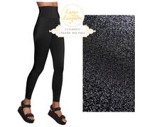 The Entrenamiento Leggings By Wolford Black Negro Terciopelo Óptica Elástica