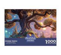 The Entwined Branches of An Ancient Oak Tree 1000 Piezas Papel Ecológico Rompecabezas Magical Ancient Tree Liberador De Estrés Juego Creativo Puzzle para Adultos Y Niños 38x26cm/1000pcs