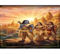 The Epic Story of Ramayana.pdf: An Illustrated Journey Across 500 Scenes