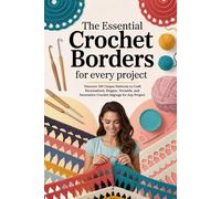 The Essential Crochet Borders for Every Project: Discover 139 Unique Patterns to Craft Personalized, Elegant, Versatile, and Decorative Crochet Edgings for Any Project
