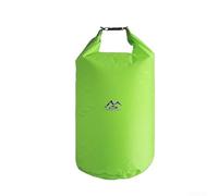 The Essential Gear, este resistente saco de almacenamiento resistente al agua mantiene tus pertenencias seguras al aire libre (verde brillante, 10 L)