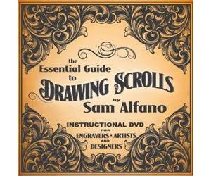 The Essential Guide to Drawing Scrolls for Engravers, Jewelers, Artists and Designers, by Sam Alfano (DVD) by Sam Alfano