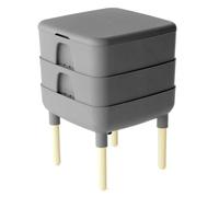 The Essential Living - Compostador de Gusanos (Gris)