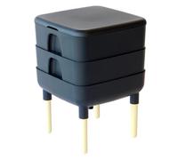 The Essential Living - Compostador de Gusanos (Negro)