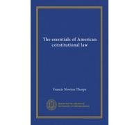 The essentials of American constitutional law