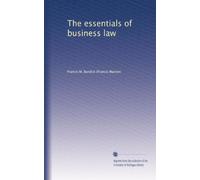 The essentials of business law