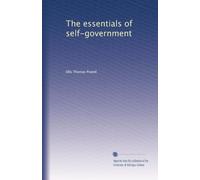 The essentials of self-government