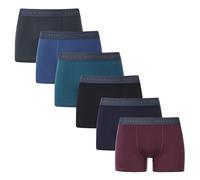 The Essentials Wardrobe Calzoncillos Boxer para Hombre 6pk y 12pk Ropa Interior de Microfibra Elástica con Cintura Elástica Cómoda Absorción de Humedad Sin Etiqueta Panel Frontal de Doble Capa Cómodo
