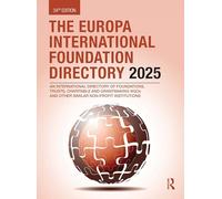 The Europa International Foundation Directory 2025
