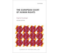The European Court of Human Rights (Elements of International Law)
