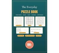 The Everyday Puzzle Book: 100+ Variety Puzzles for Adults - Word Search, Sudoku, Mazes, Word Scrambles & Cryptograms with Solutions | Medium Print