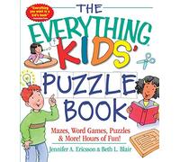 The Everything Kids' Puzzle Book – Mazes, Word Games & Puzzles – en inglés