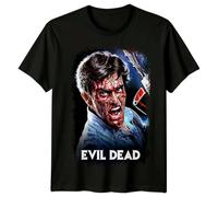 The Evil Dead (1981) Movie Poster Inspired T-Shirt Retro tee Unisex Black S