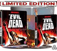 The Evil Dead (Limited Edition, SteelBook) [45th Anniversary] [1981] [4K UHD + Blu-ray] [Region Free]