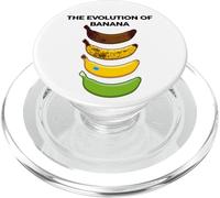 The Evolution of Banana Novelty Graphic Tees & Cool Designs PopSockets PopGrip para MagSafe