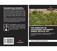 THE EXERCISE OF CUSTOMARY AUTHORITY UNDER ARTICLE 207: of the DRC Constitution of February 18, 2006. Case of the Tsamba Group in the Masi-Manimba Territory