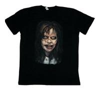 The Exorcist Get Down Art Cult of Fools Big Chris Art tee Shirt Black XXL
