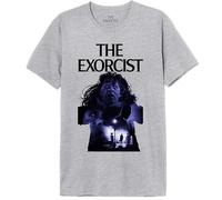 The Exorcist Meexormts010 Camiseta, Gris Melange, XXL para Hombre