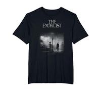 The Exorcist Mono Distressed Poster Camiseta, Hombre Tallas Grandes, Negro, 2X Alto