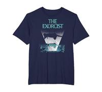 The Exorcist Raise Camiseta, Hombre Tallas Grandes, Azul Marino, 2X Alto