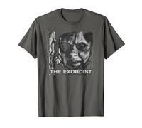 The Exorcist Regan Approach Face Camiseta, Hombre, Asfalto, 3XL