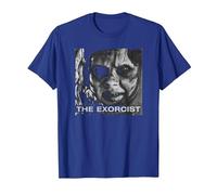The Exorcist Regan Approach Face Camiseta, Hombre, Azul Real, XL