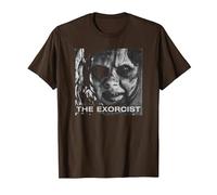 The Exorcist Regan Approach Face Camiseta, Hombre, Marrón, M