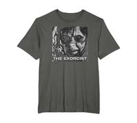 The Exorcist Regan Approach Face Camiseta, Hombre Tallas Grandes, Asfalto, 3X Alto