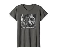 The Exorcist Regan Approach Face Camiseta, Mujer, Asfalto, M