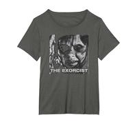 The Exorcist Regan Approach Face Camiseta, Mujer Tallas Grandes, Asfalto, 1XL Grande