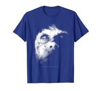 The Exorcist Regan Demon Face Camiseta, Hombre, Azul Real, L