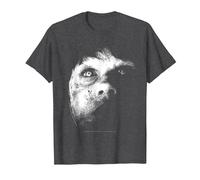 The Exorcist Regan Demon Face Camiseta, Hombre, Jaspeado Oscuro, XL