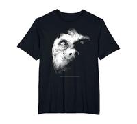 The Exorcist Regan Demon Face Camiseta, Hombre Tallas Grandes, Negro, 2X Alto