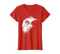 The Exorcist Regan Demon Face Camiseta, Mujer, Rojo, S
