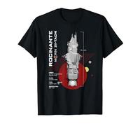 The Expanse Rocinante Ship Camiseta, Hombre, Negro, XL