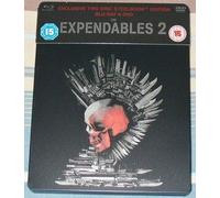 THE EXPENDABLES 2 BLU RAY STEELBOOK