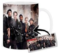 The Expendables 2 Sylvester Stallone Jason Statham Chuck Norris Taza Ceramica Mug