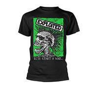 The Exploited T Shirt Lets Start A War Skull Band Logo Nuevo Oficial De Los Size L