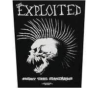The Exploted - Parche para la espalda Beat The Bastards, Negro