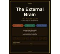 The External Brain Journal Companion: A 90-Day ADHD Daily Practice