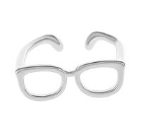 The Eyeglasses Rings Eye Glasses Statement Cool Open Adjustable Ring Gold Copper